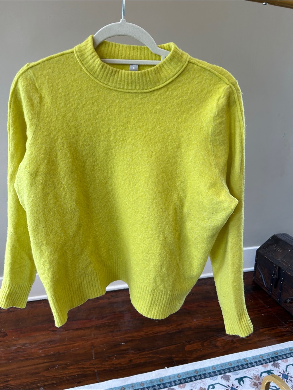 Athlete Women’s Bright Yellow Crewneck Sweater